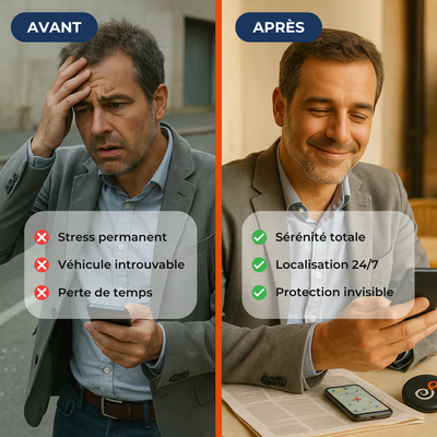 GP90 - Traceur GPS sans abonnement (Android/Apple)