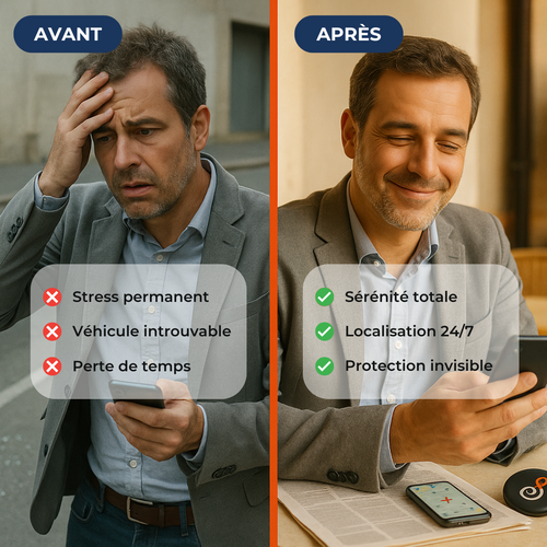 GP90 - Traceur GPS sans abonnement (Android/Apple)